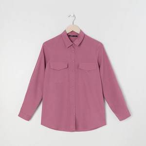 Sinsay - Košeľa s vreckami - Ružová vyobraziť