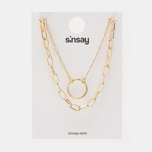 Sinsay - Náhrdelník - Zlatá vyobraziť