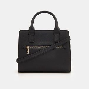 Sinsay - Shopper taška s odnímateľným remienkom - Čierna vyobraziť