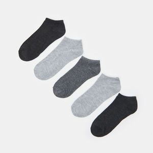 Sinsay - Súprava 5 párov ponožiek - Svetlošedá vyobraziť