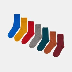 Sinsay - Súprava 7 párov ponožiek - Viacfarebná vyobraziť