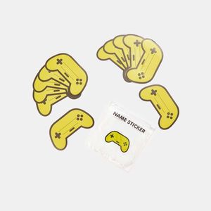 Sinsay - Súprava 12 nálepiek - Žltá vyobraziť