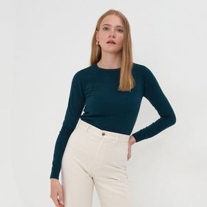 Sinsay - Basic sveter - Tyrkysová vyobraziť