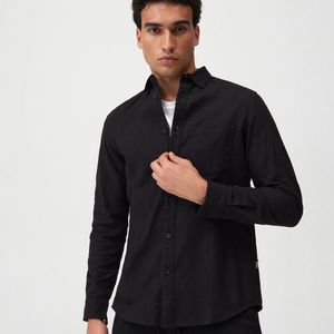 Sinsay - Košeľa regular fit - Čierna vyobraziť
