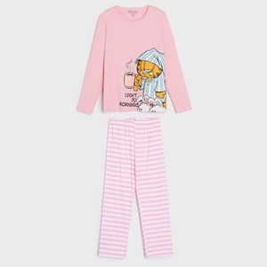 Sinsay - Dvojdielne pyžamo Garfield - Ružová vyobraziť