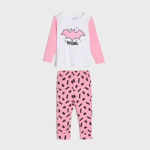 Sinsay - Dvojdielne pyžamo Batman - Ružová vyobraziť