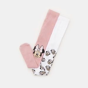 Sinsay - Súprava 2 párov ponožiek Minnie Mouse - Ružová vyobraziť