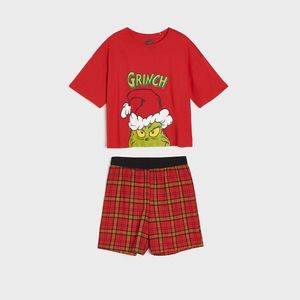 Sinsay - Vianočné pyžamo Grinch - Červená vyobraziť