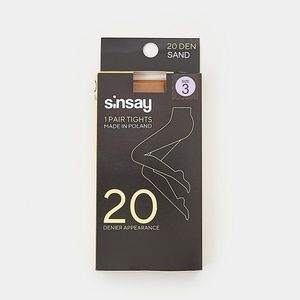 Sinsay - Pančuchy s hrúbkou 20 den - Béžová vyobraziť