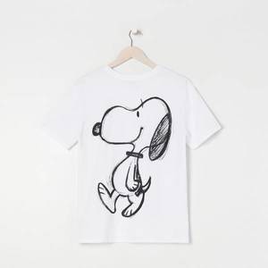 Sinsay - Tričko Snoopy - Biela vyobraziť