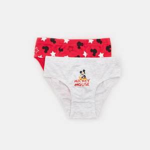 Sinsay - Súprava 2 nohavičiek Mickey Mouse - Červená vyobraziť
