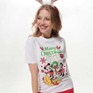 Sinsay - Vianočné tričko Disney - Biela vyobraziť