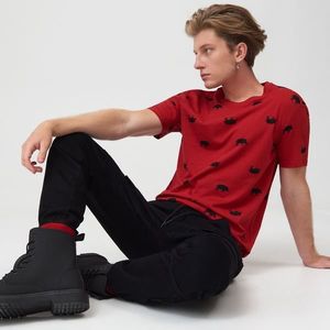 Sinsay - Men`s t-shirt - Červená vyobraziť