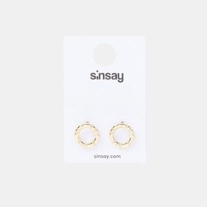 Sinsay - Náušnice - Zlatá vyobraziť