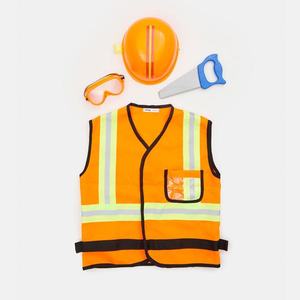 Sinsay - Boys` vest costume, helmet, toy&glasses - Oranžová vyobraziť