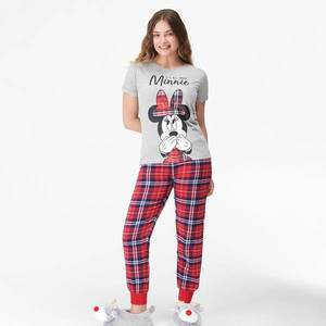 Sinsay - Vianočné pyžamo Minnie Mouse - Svetlošedá vyobraziť