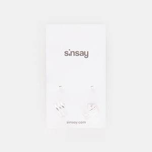 Sinsay - Súprava 2 párov náušníc - Strieborná vyobraziť