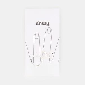 Sinsay - Súprava 2 prsteňov - Strieborná vyobraziť