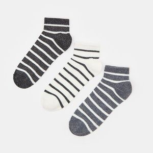 Sinsay - Súprava 3 párov ponožiek - Viacfarebná vyobraziť