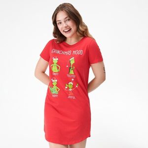 Sinsay - Nočná košeľa Grinch - Červená vyobraziť