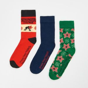 Sinsay - Súprava 3 párov ponožiek Stranger Things - Viacfarebná vyobraziť
