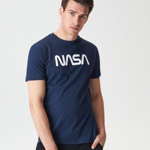 Sinsay - Tričko NASA - Tmavomodrá vyobraziť