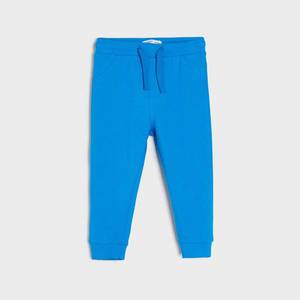 Sinsay - Bavlnené joggery - Modrá vyobraziť