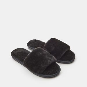 Sinsay - Ladies` slippers - Čierna vyobraziť