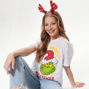 Sinsay - Vianočné tričko Grinch - Biela vyobraziť