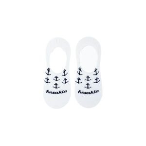 Biele vzorované ponožky Ťapa Kotva vyobraziť