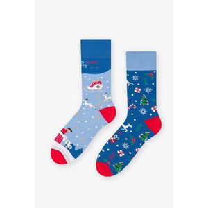 Modré vzorované ponožky More Presents 078 vyobraziť