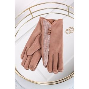 Béžové rukavice Emma vyobraziť
