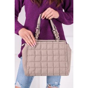 Béžová shopper kabelka 31384 vyobraziť