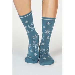 Modrozelené vzorované ponožky Bobbie Snow vyobraziť