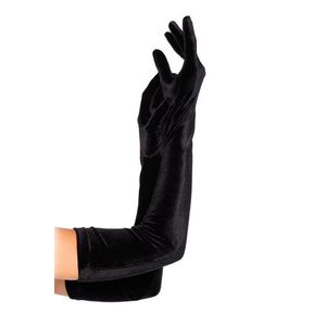 Čierne dlhé rukavice 2052 vyobraziť