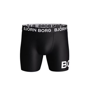 Čierno-biele pánske boxerky BB Placed Borg Per Shorts vyobraziť