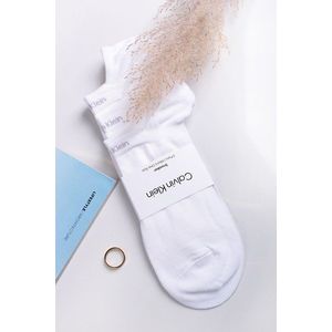 Biele pánske členkové ponožky Owen - trojbalenie vyobraziť