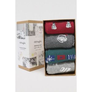 Pánske viacfarebné ponožky v darčekovej krabičke Talton Christmas - štvorbalenie vyobraziť