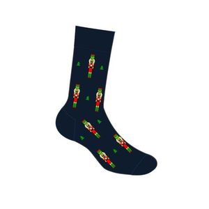 Pánske tmavomodré ponožky A48 - trojbalenie vyobraziť