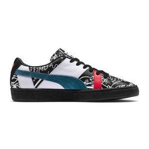 Puma x Shantell Martin Basket Graphic Sneakers-6 farebné 366531-02-6 vyobraziť