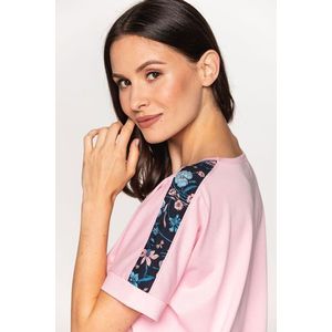 Dámske pyžamo CANA CAN-581 - bavlna Ružovo-tmavomodrá S(36) vyobraziť