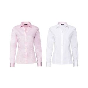 ESMARA® Dámska košeľa, ružová / biela, 2 kusy (40) vyobraziť