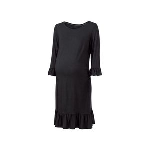 ESMARA® Dámske tehotenské šaty (XS (32/34), čierna) vyobraziť