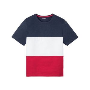 LIVERGY® Pánske tričko na spanie (S (44/46), navy modrá / biela / červená ) vyobraziť