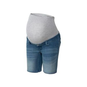 ESMARA® Dámske tehotenské šortky (36, bledomodrá) vyobraziť