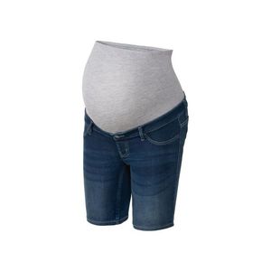 ESMARA® Dámske tehotenské šortky (46, tmavomodrá) vyobraziť