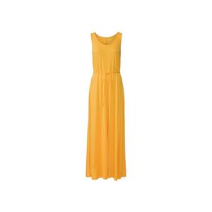 ESMARA® Dámské maxi šaty z viskózy (XS (32/34), žltá) vyobraziť