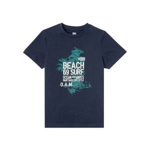 PEPPERTS® Chlapčenské bavlnené tričko (122/128, námornícka modrá) vyobraziť