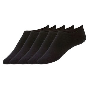 LIVERGY® Pánske nízke ponožky, 5 párov (43/46, čierna) vyobraziť