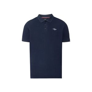 LIVERGY® Pánske polo tričko (S (44/46), námornícka modrá) vyobraziť